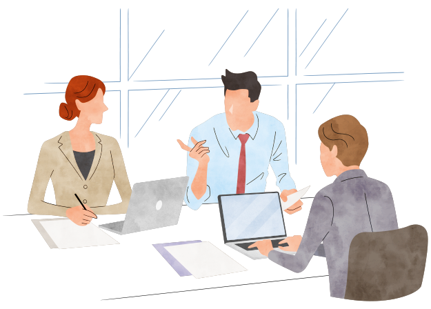 採用担当者さまと動画制作のお打ち合わせ